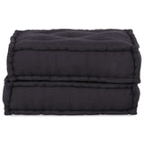 Modular Sofa Unit Anthracite 70x70x36 Fabric - Front View