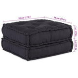 Modular Sofa Unit Anthracite 70x70x36 Fabric