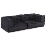 2-seater Modular Sofa Anthracite 140x70x36 Fabric