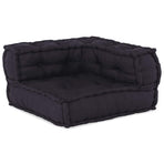2-seater Modular Sofa Anthracite 140x70x36 Fabric