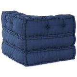 Modular Sofa Unit Fabric Indigo 70 x 70 x 56 cm