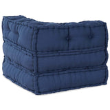 Corner Sofa Indigo 70 x 70 x 56 cm Fabric - Rear View