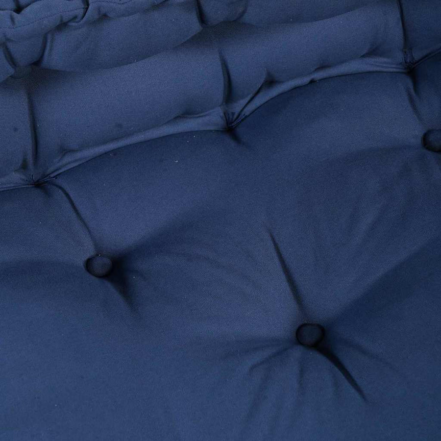 Modular Sofa Unit Fabric Indigo 70 x 70 x 56 cm