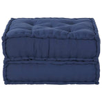 Modular Sofa Unit Fabric Indigo 70 x 70 x 36 cm