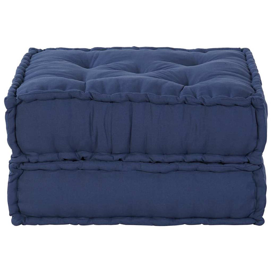 Modular Sofa Unit Fabric Indigo 70 x 70 x 36 cm