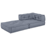 Modular Sofa Unit Grey 70 x 70 x 56 cm Fabric