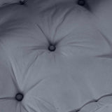 Modular Sofa Grey 70 x 70 x 54 cm Fabric - Low Angle