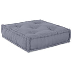 Modular Sofa Unit Fabric Grey 70 x 70 x 56 cm