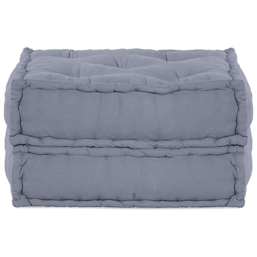 Modular Sofa Unit Fabric Grey 70 x 70 x 36 cm