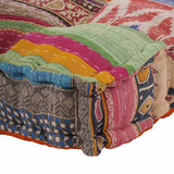 Sofa Cushion Multicolour 120 x 80 x 12 cm Fabric - Top-Down View
