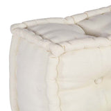 Pallet Sofa Cushion 2 pcs Cream 120 x 80 x 38 cm Fabric