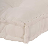 Pallet Sofa Cushion Cream 120 x 80 x 12 cm Fabric