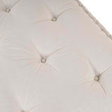 Pallet Sofa Cushion Cream Fabric - 45-Degree Angle