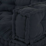 Pallet Sofa Cushion 3 pcs Anthracite 120 x 80 x 38 cm Fabric