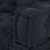 Pallet Sofa Cushion Anthracite Fabric - Top-Down View