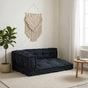 Pallet Sofa Cushion 3 pcs Fabric Anthracite 120 x 80 x 38 cm