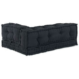 Pallet Sofa Cushion Anthracite Fabric - Side View