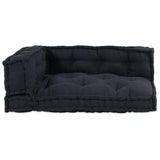 Pallet Sofa Cushion Anthracite Fabric - Front View