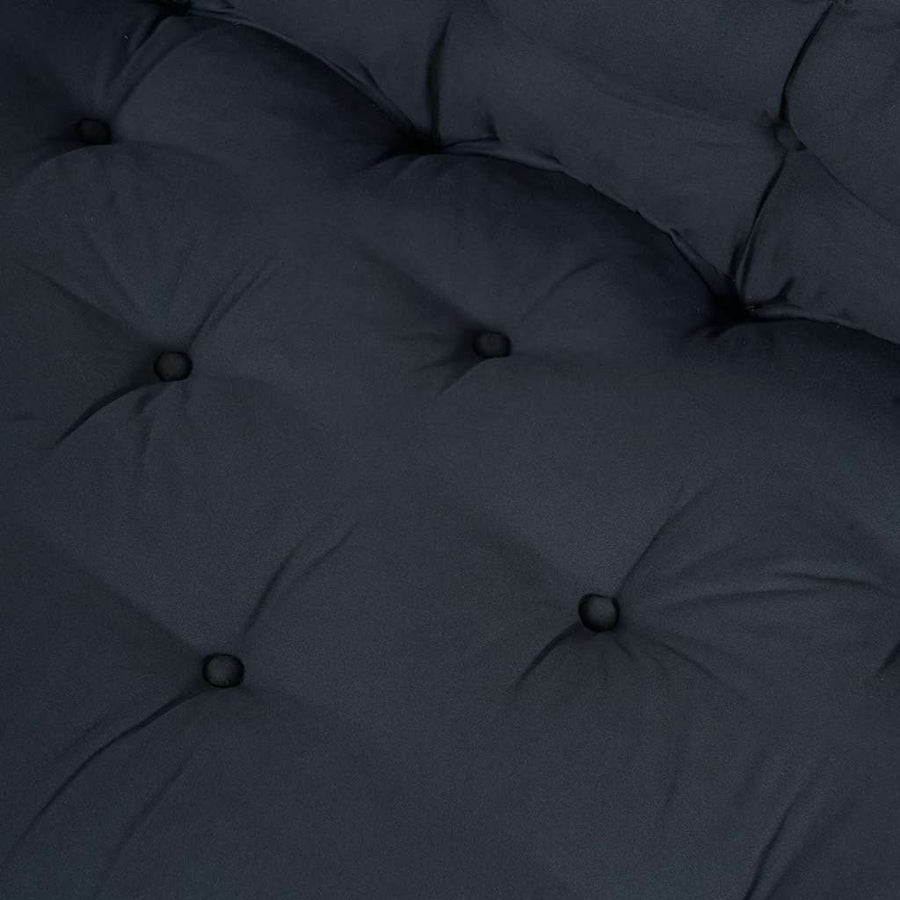 Pallet Sofa Cushion 2 pcs Fabric Anthracite 120 x 80 x 38 cm