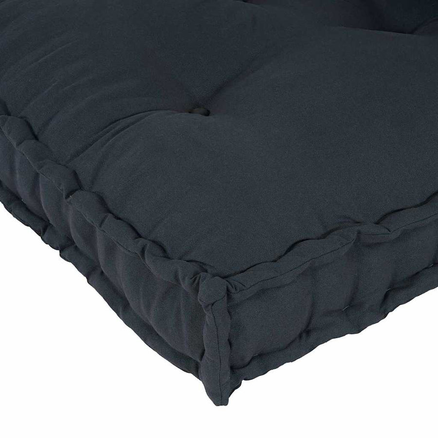 Pallet Sofa Cushion 2 pcs Fabric Anthracite 120 x 80 x 38 cm