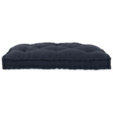 Pallet Sofa Cushion Anthracite 120 x 80 x 12 cm Fabric