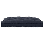 Pallet Sofa Cushion Anthracite 120 x 80 x 12 cm Fabric
