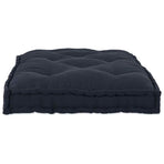 Pallet Sofa Cushion Anthracite 120 x 80 x 12 cm Fabric