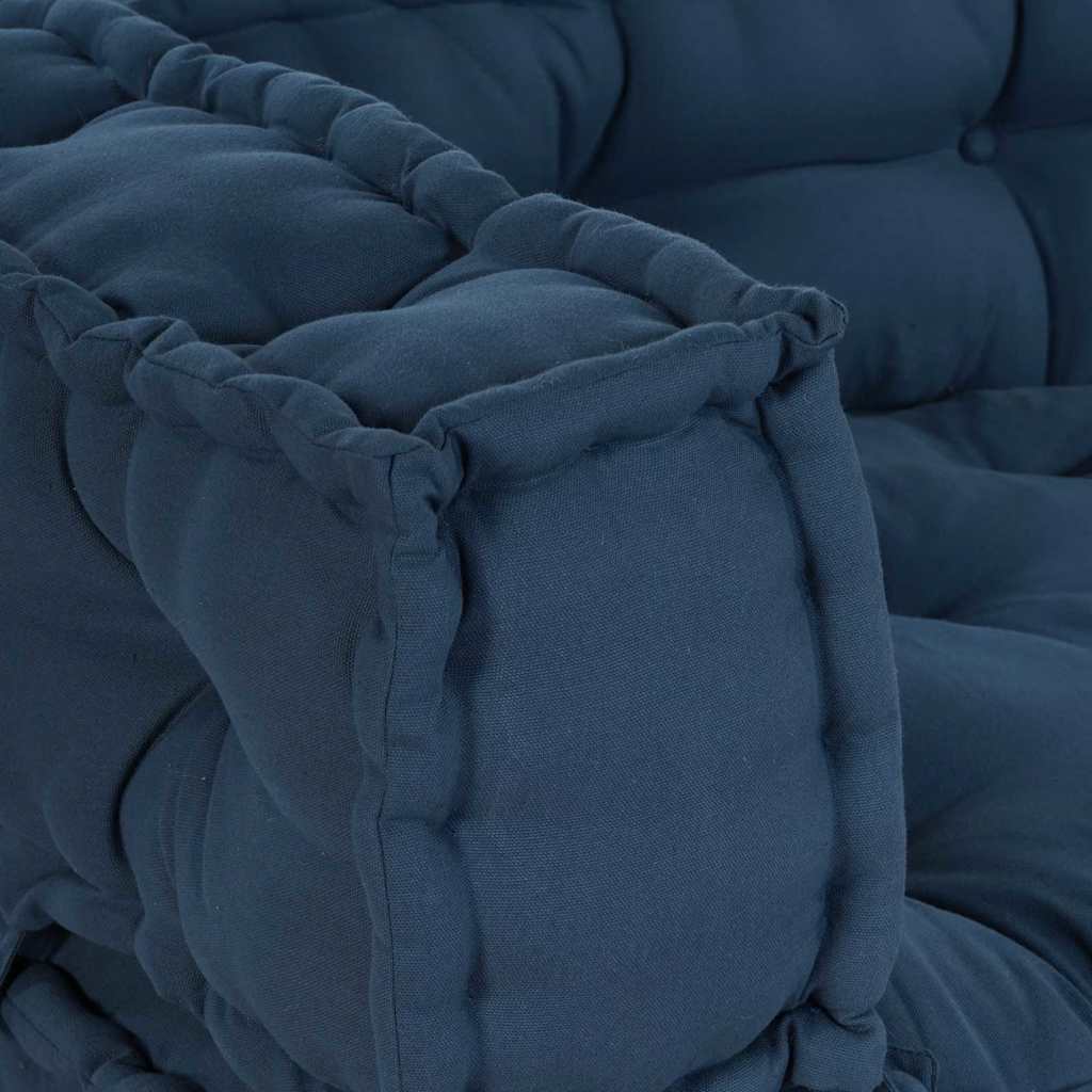 Pallet Sofa Cushion Indigo Fabric