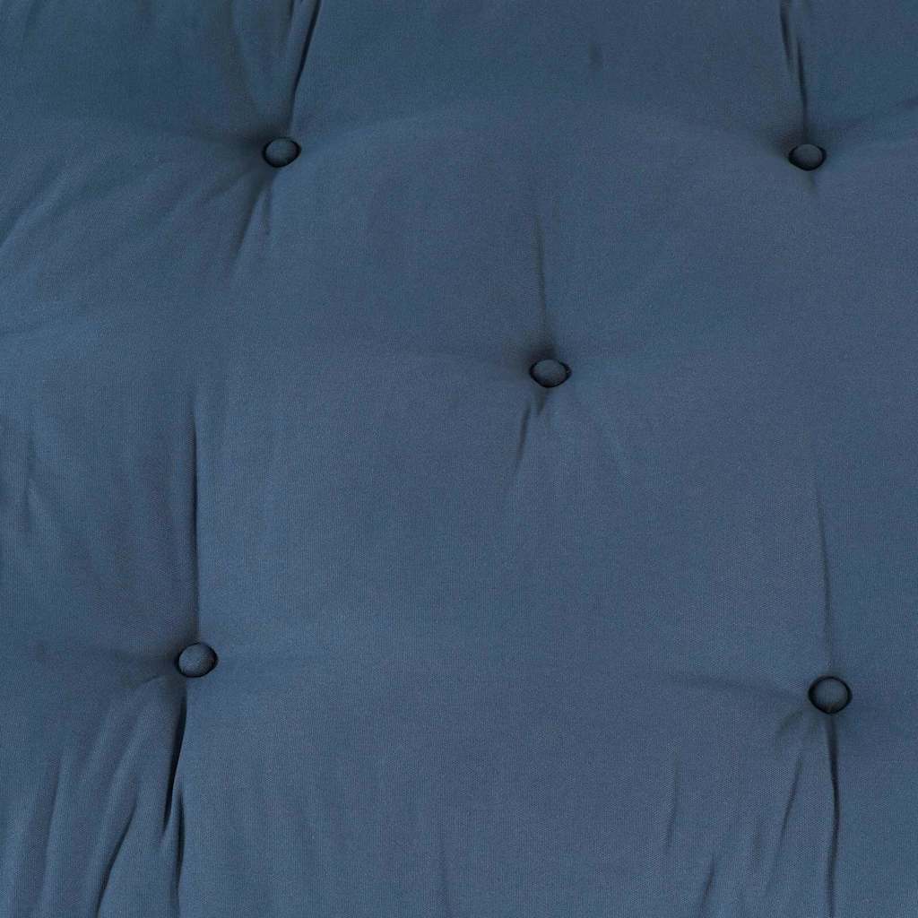 Pallet Sofa Cushion Indigo 120 x 80 x 12 cm Fabric