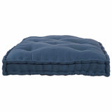 Pallet Sofa Cushion Indigo Fabric - Side View