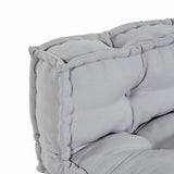 Pallet Sofa Cushion Grey Fabric - Top-Down View
