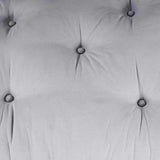 Pallet Sofa Cushion Grey Fabric - 45-Degree Angle