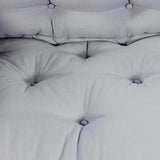 Pallet Sofa Cushion Grey Fabric - 45-Degree Angle