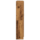 Highboard Old Wood 82.5x30.5x150 cm Engineered Wood - Rear View