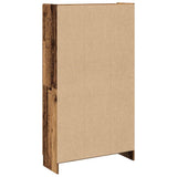 Highboard Old Wood 82.5x30.5x150 cm Engineered Wood - 45-Degree Angle