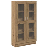Highboard Artisan Oak 82.5x30.5x150 cm Engineered Wood - Front View