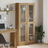 Highboard Artisan Oak 82.5x30.5x185 cm Engineered Wood - Side View