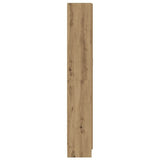 Highboard Artisan Oak 82.5x30.5x185 cm Engineered Wood - Rear View