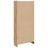 Highboard Artisan Oak 82.5x30.5x185 cm Engineered Wood - 45-Degree Angle