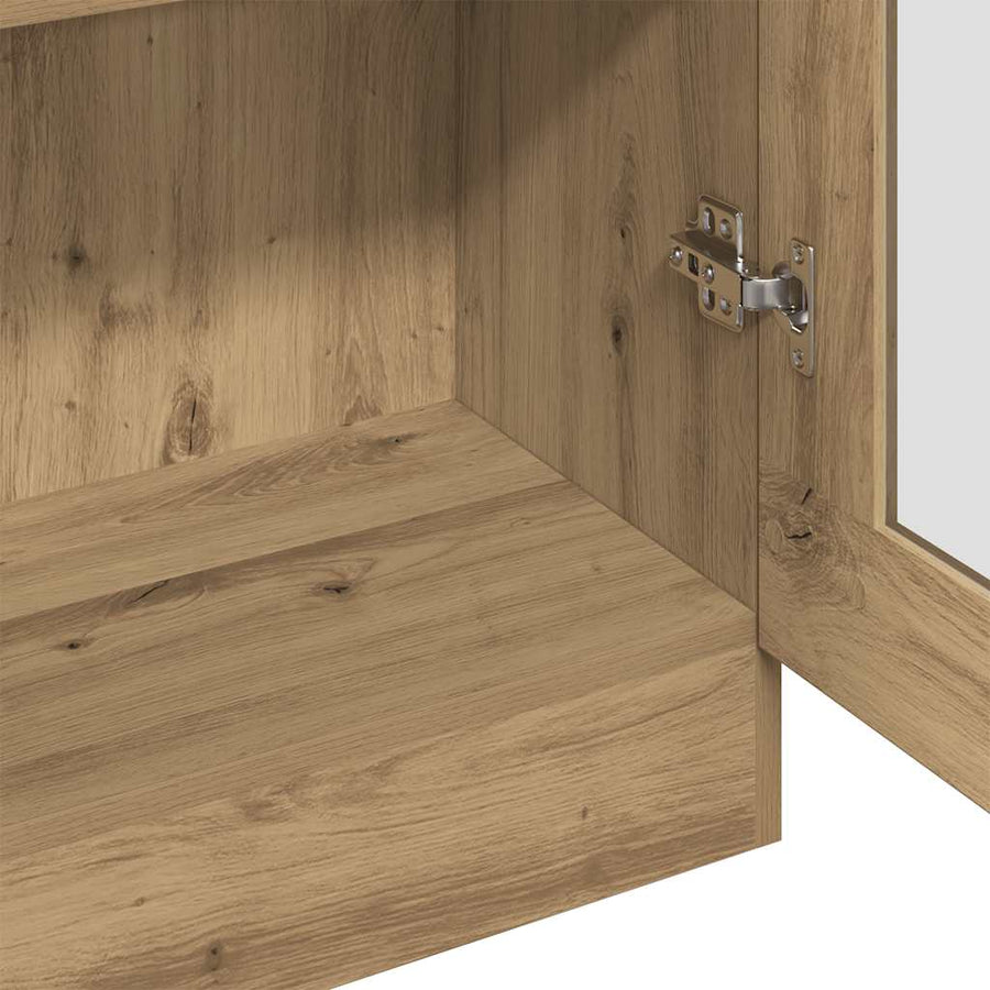 Highboard Artisan Oak 82.5x30.5x185 cm Engineered Wood