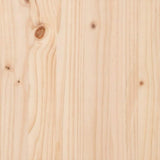 Bookcase Bed without Mattress 90x190cm Solid Wood Pine