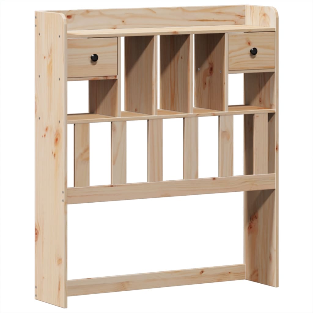 Bed Frame without Mattress 90x190 cm Solid Wood Pine