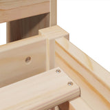 Bed Frame without Mattress 90x190 cm Solid Wood Pine - Extra Image