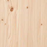 Bed Frame without Mattress 90x190 cm Solid Wood Pine - Extra Image
