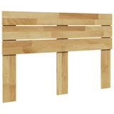 Headboard 120 cm Solid Wood Oak