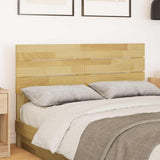 Headboard 120 cm Solid Wood Oak - Side View