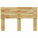 Headboard 120 cm Solid Wood Oak