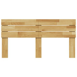 Headboard 140 cm Solid Wood Oak - Top-Down View