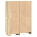 2 Piece Kitchen Cabinet Set Sonoma Oak Engineered Wood - Extra Image