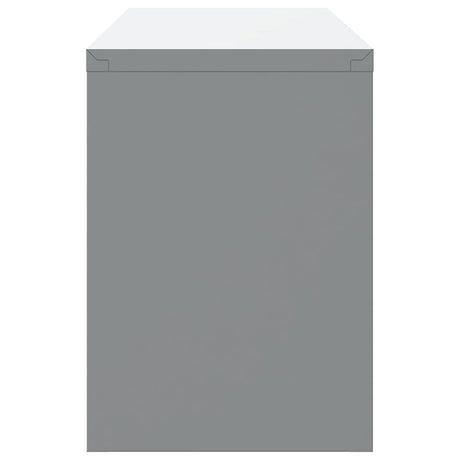 Tool Cabinet with Storage Black and Grey 100 x 25 x 35 cm Steel, image 7